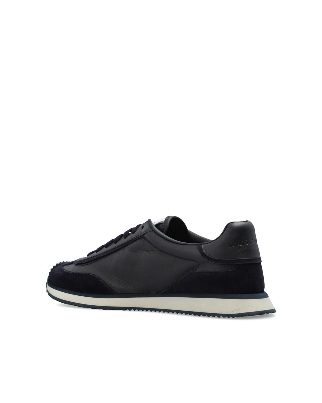 Dolce & Gabbana Black Sports Shoes With Logo for men