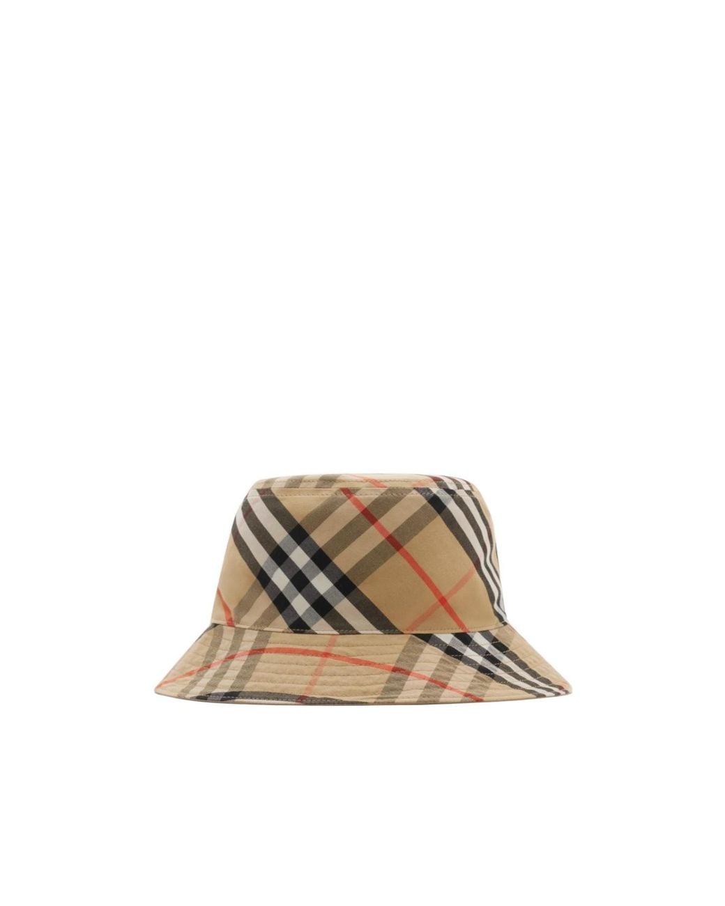 Burberry Natural Reversible Gabardine Bucket Hat for men