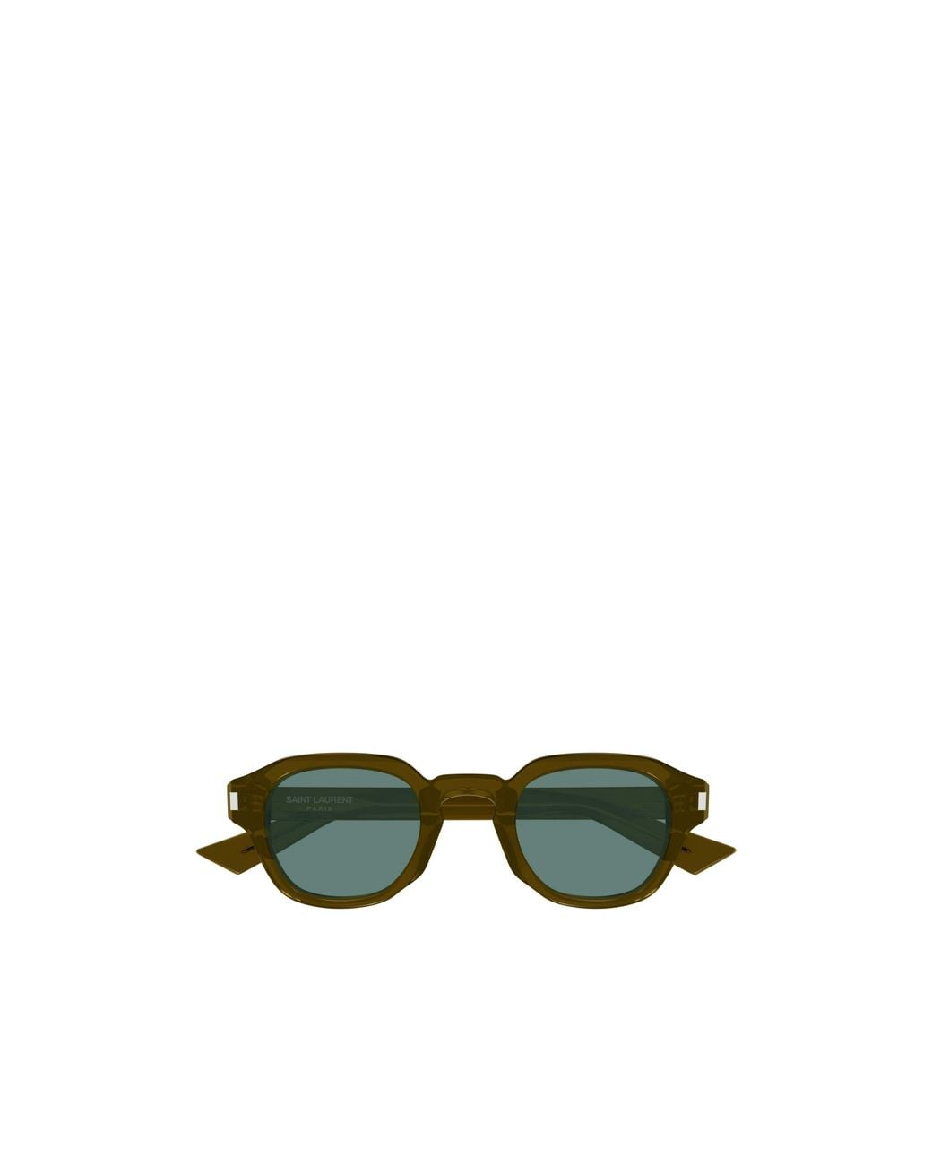 Saint Laurent Green Sl 946 Geometric-Frame Sunglasses