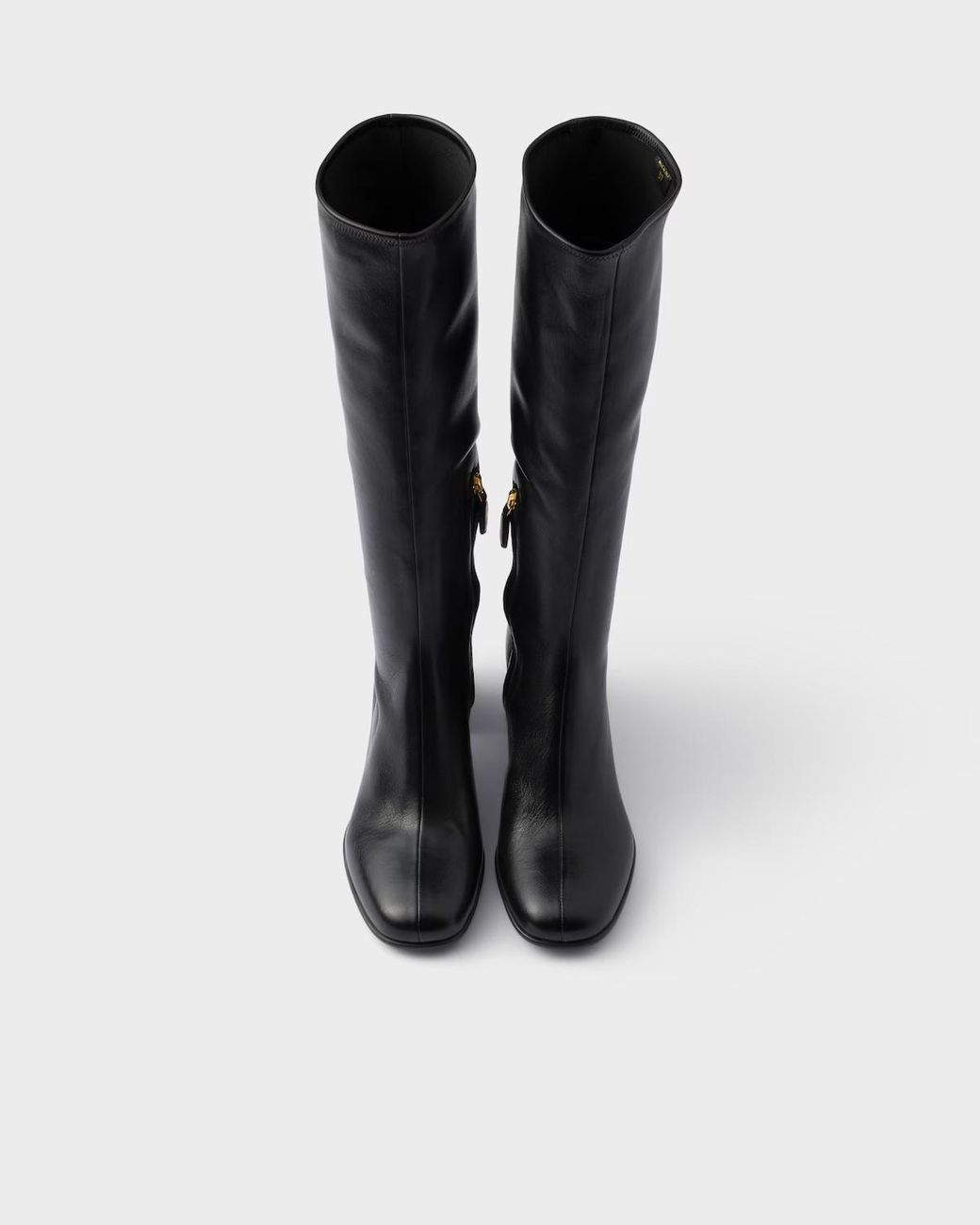 Prada Black High-Heeled Boots