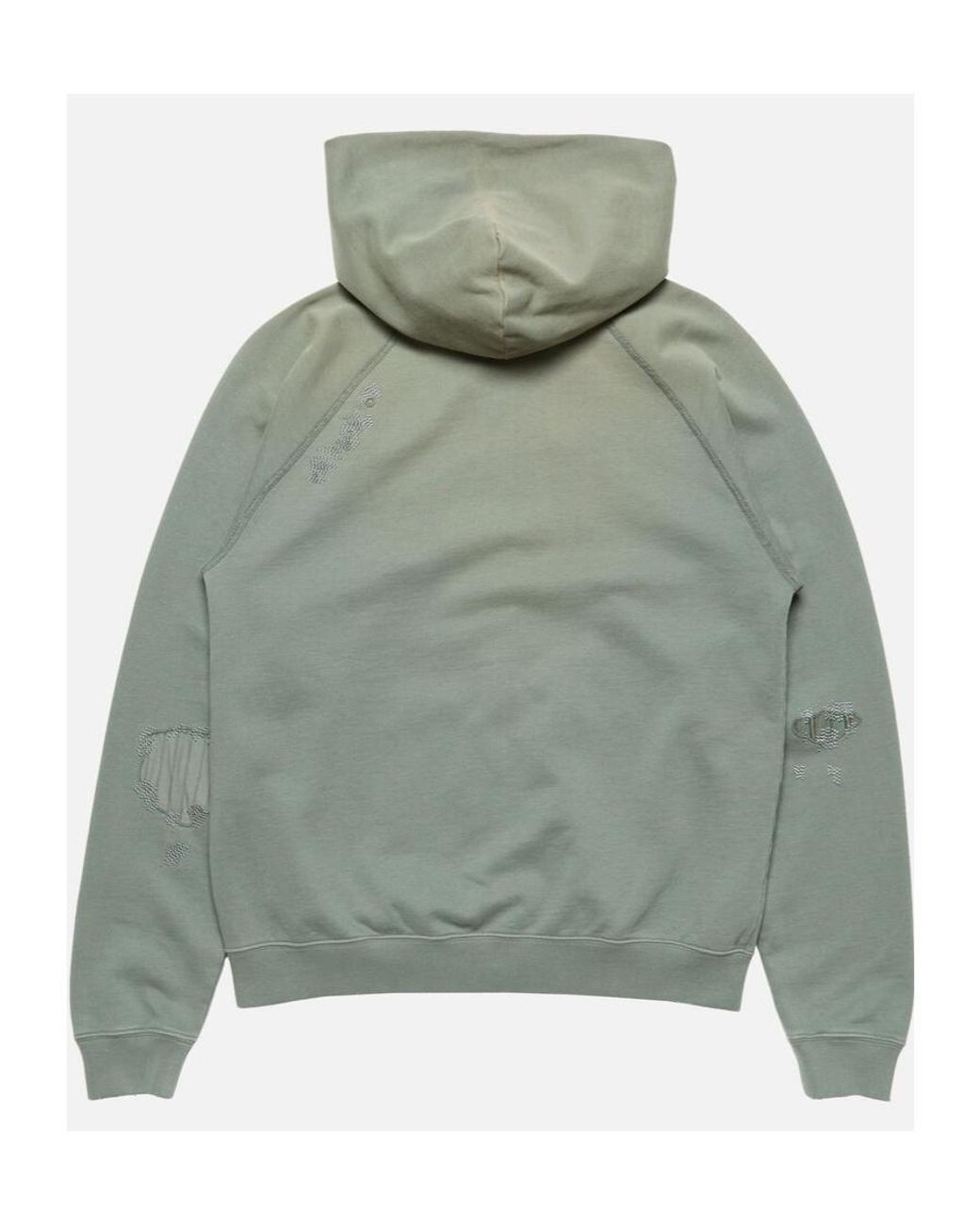 Acne Green Long-Sleeved Hoodie for men