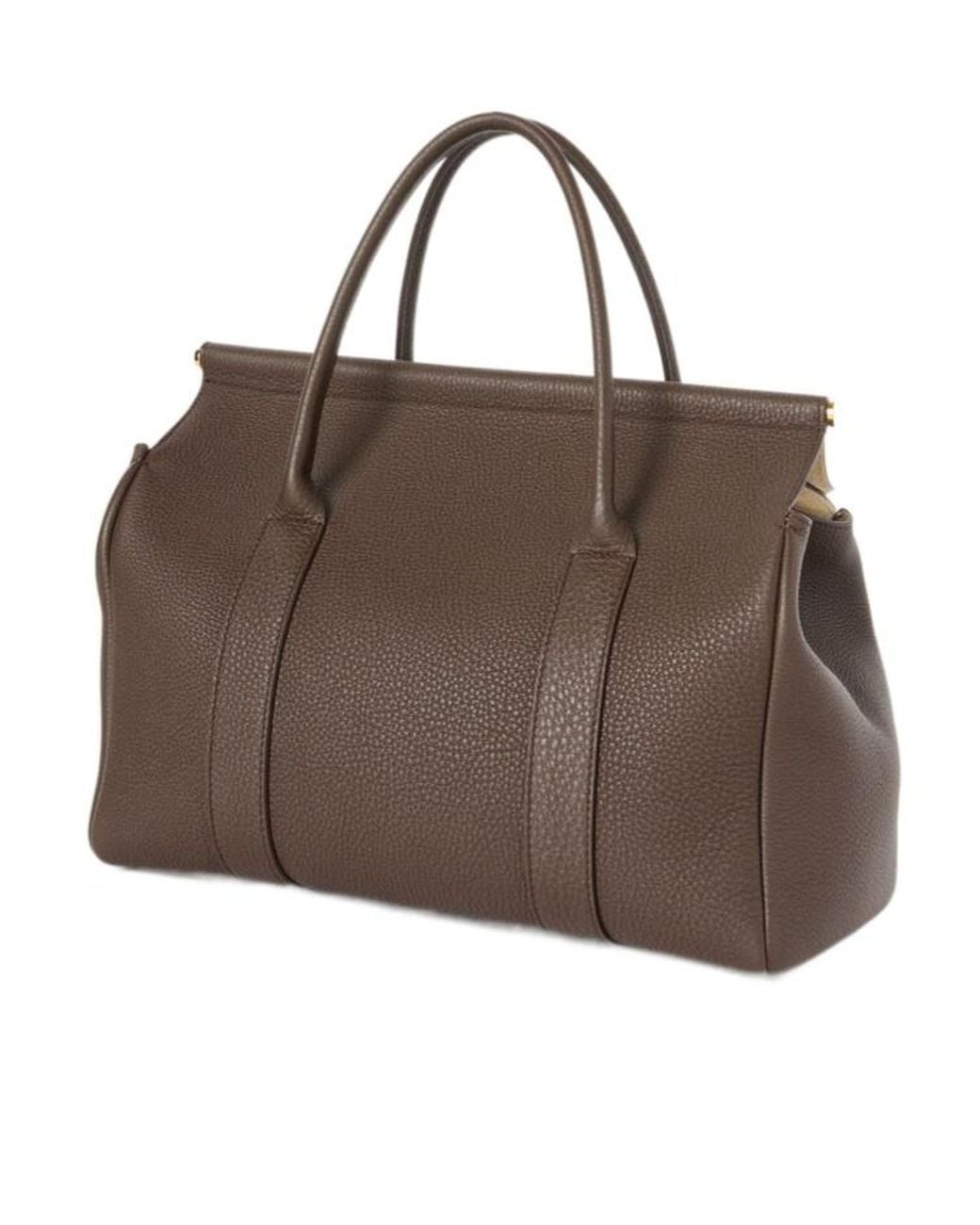 Loro Piana Brown Loom L32 Handbag