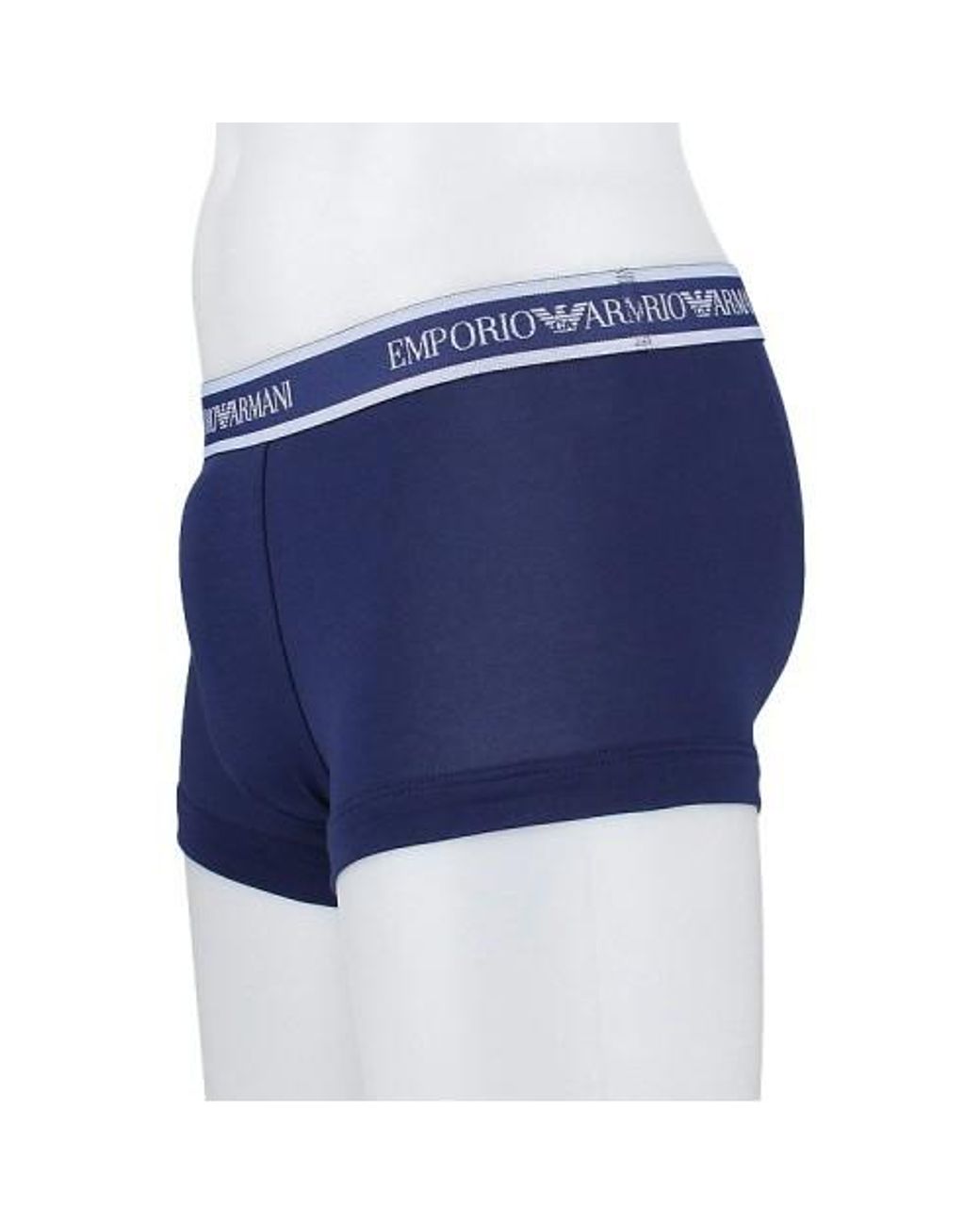 Emporio Armani Blue Logo Underwear for men
