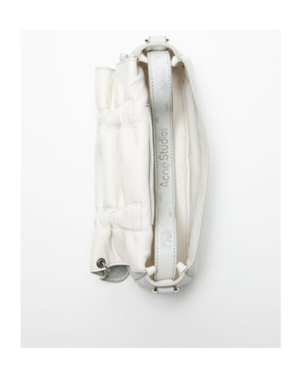 Acne Gray Multipocket Micro Tote Bag