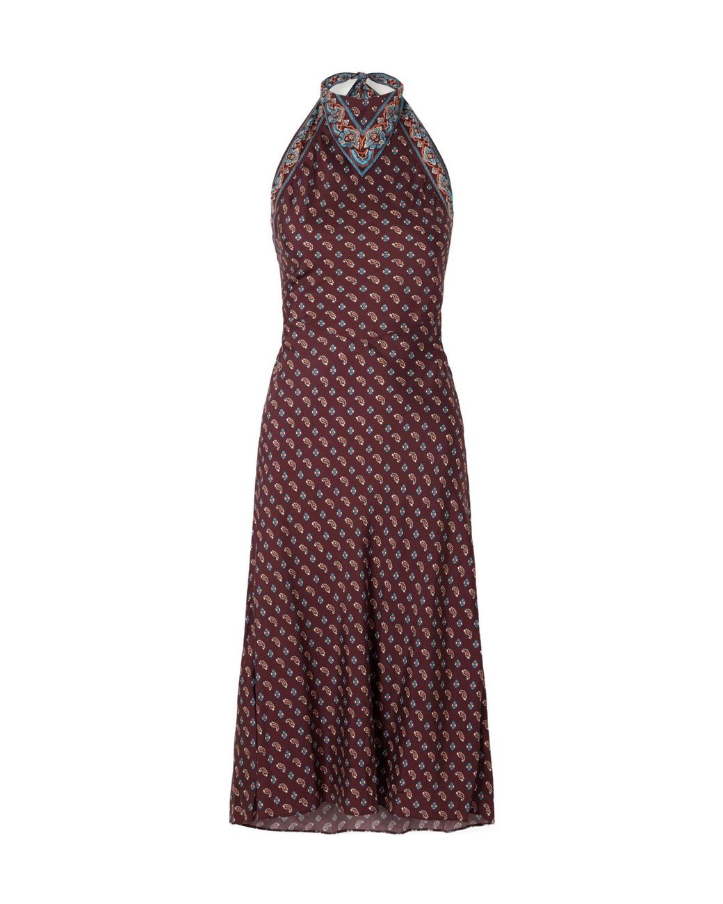 Doen Purple Exclusive Geometric Dress