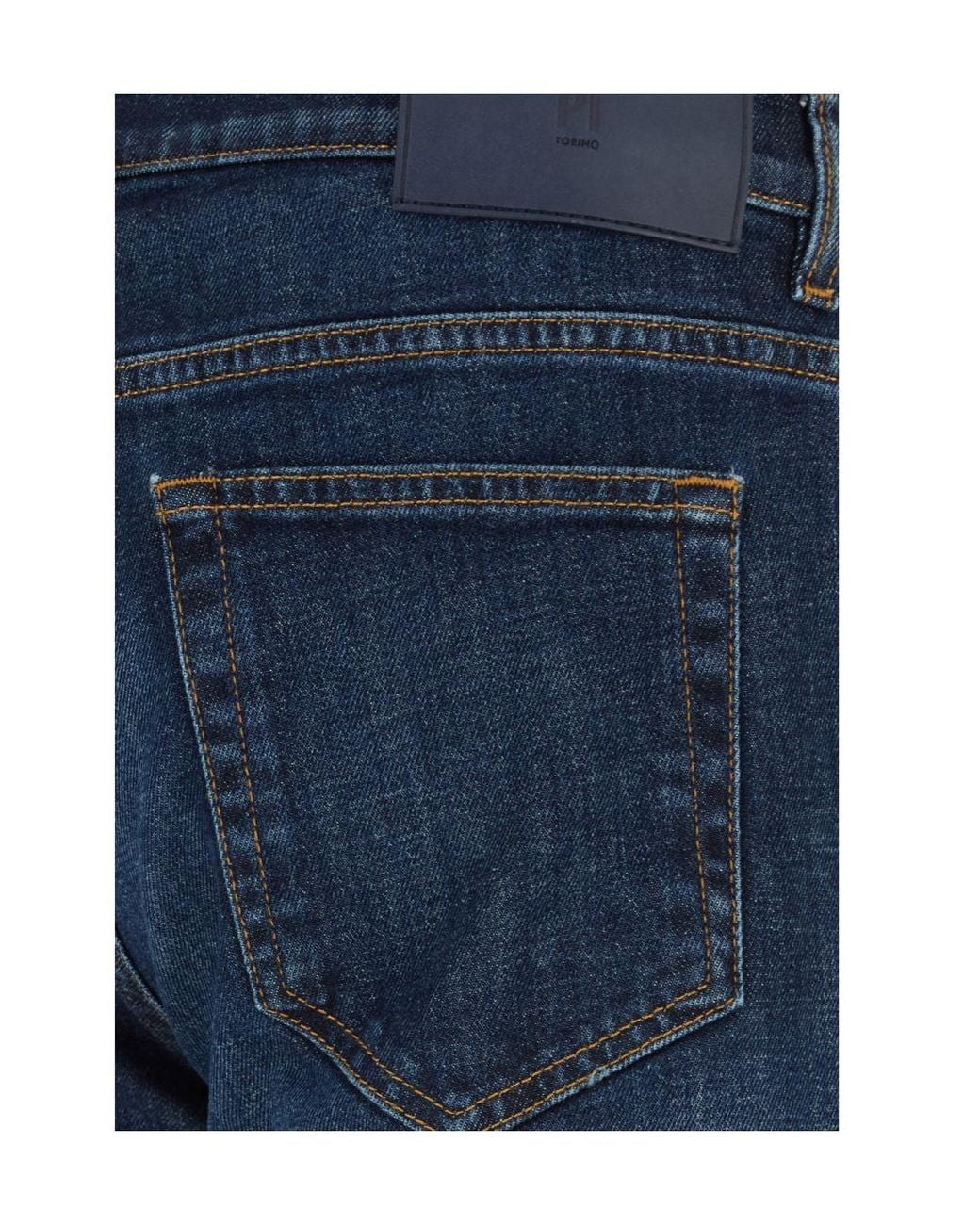 Pt Pantaloni Blue Pt Torino Swing Straight-Leg Jeans for men