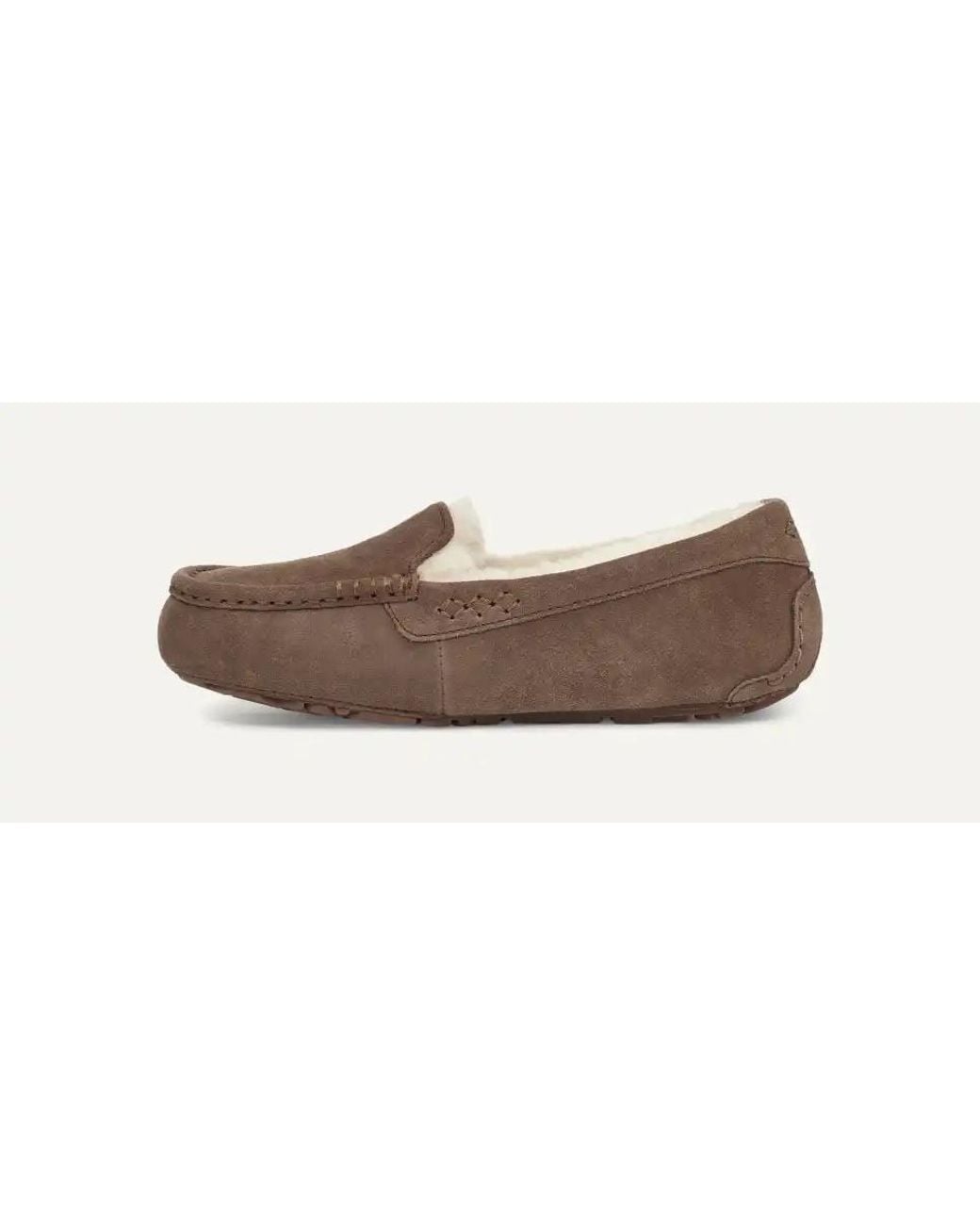 Ugg Brown Round-Head Flat Shoes