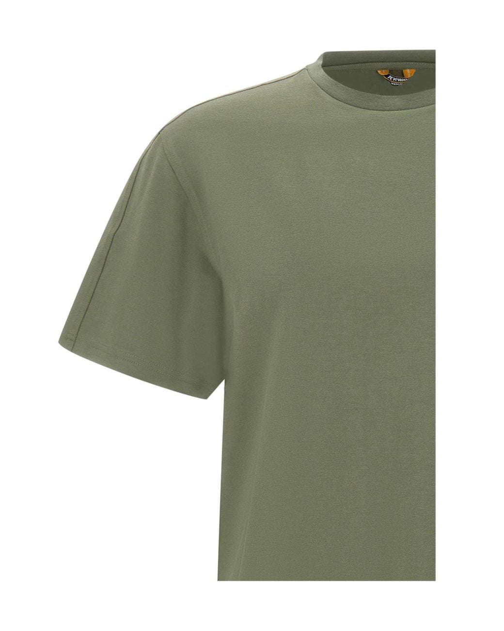 K-Way Green Fantome Ice Crew-Neck T-Shirt for men