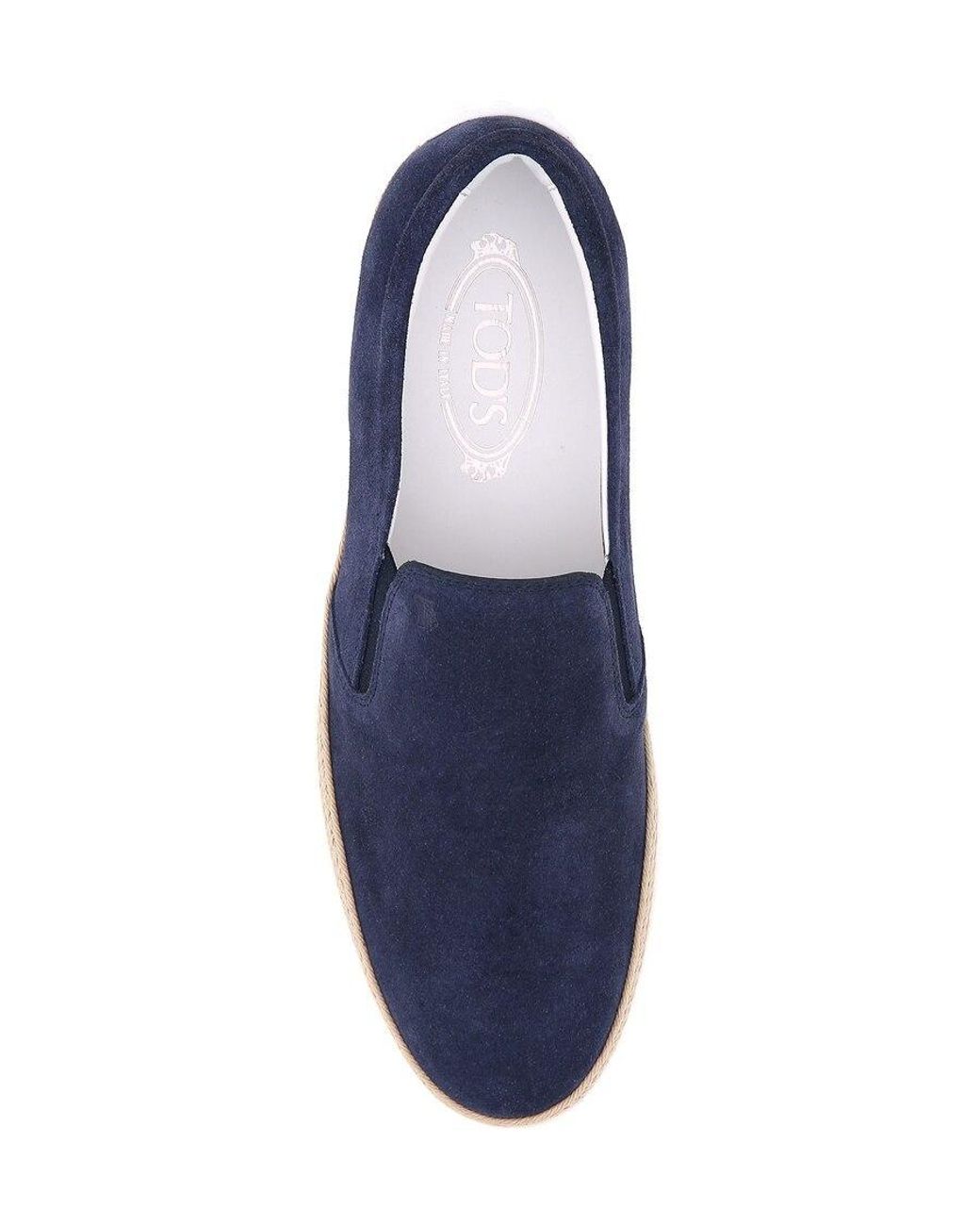 Tod's Blue Slip On Sneakers for men