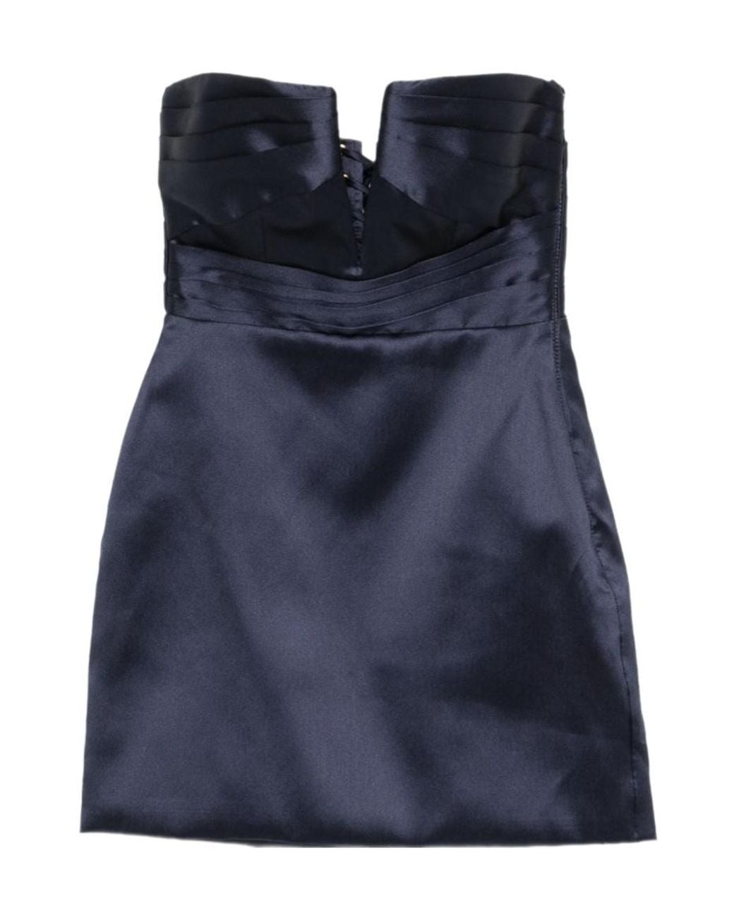 Elisabetta Franchi Blue Sleeveless Dress