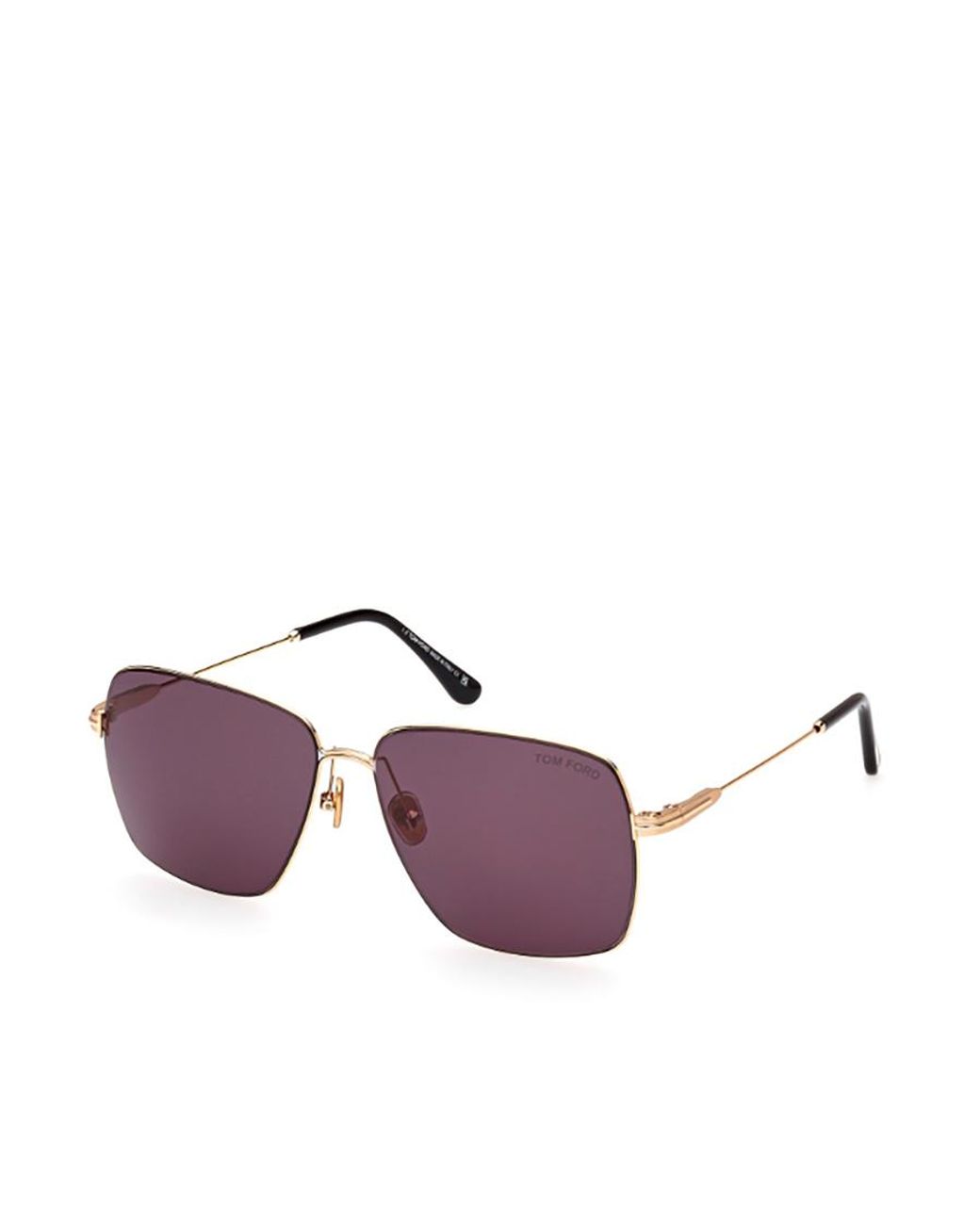 Tom Ford Purple Logo Sunglasses for men