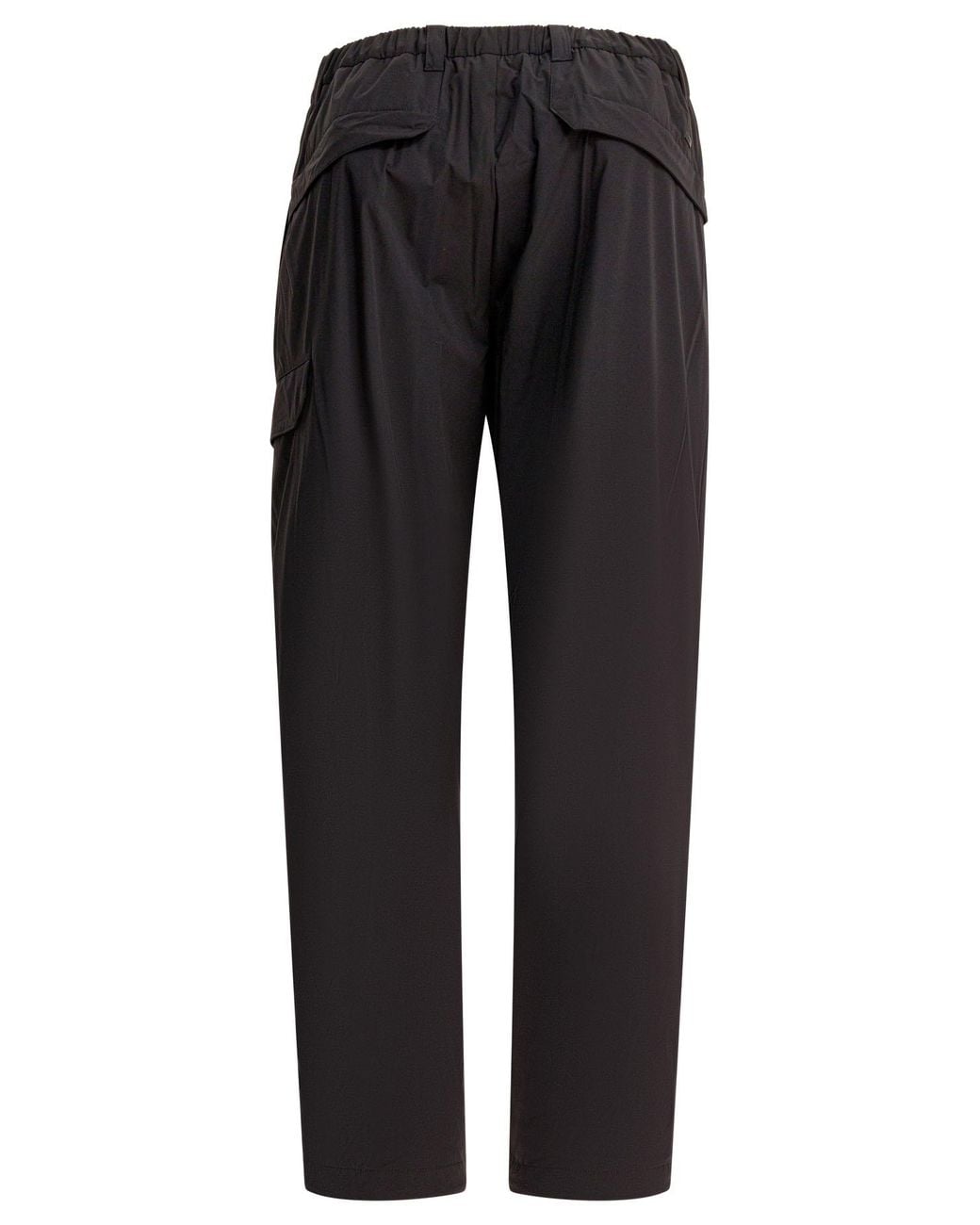 Herno Black Straight-Leg Trousers for men