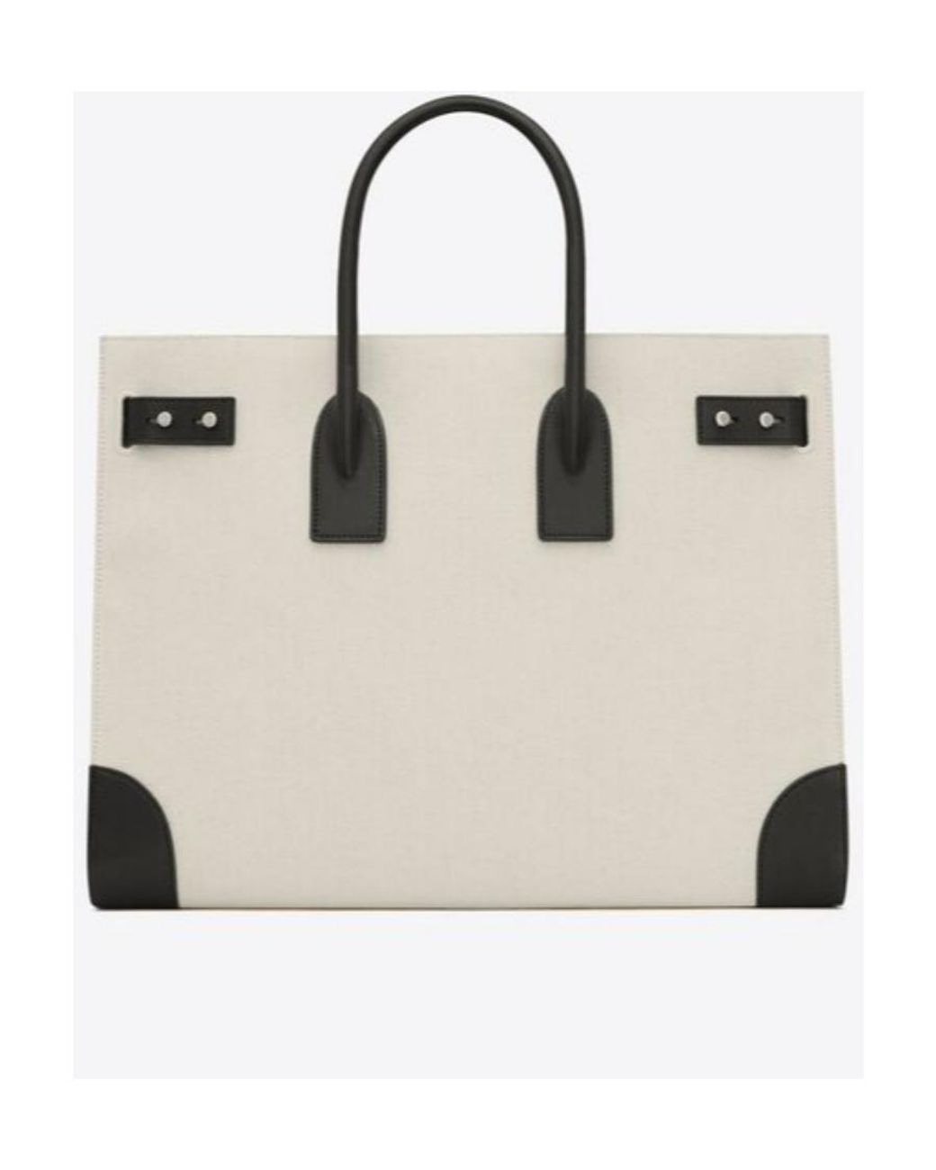 Saint Laurent Natural Sac De Jour Thin Large Tote Bag for men