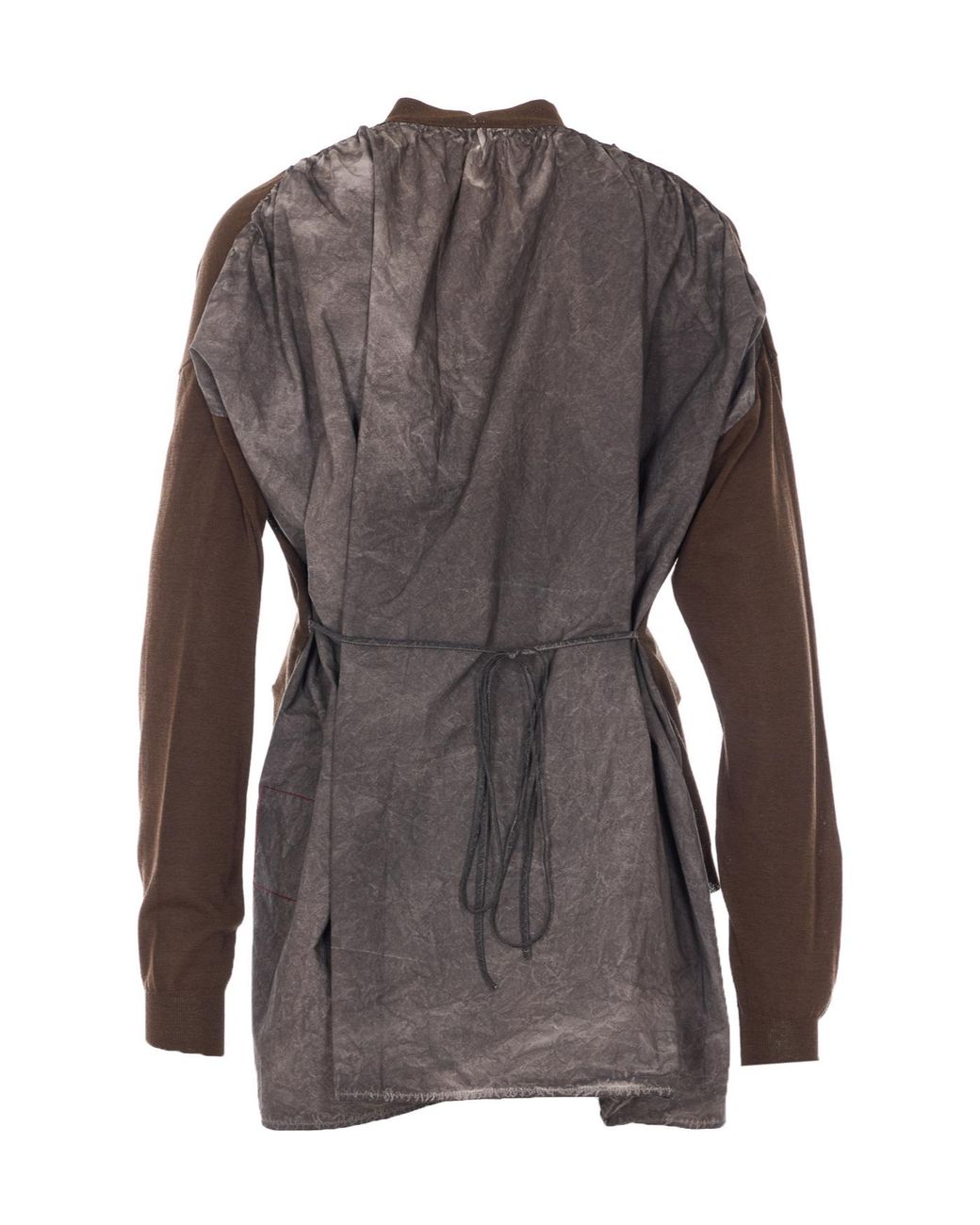 Uma Wang Brown Long Sleeved Cardigan