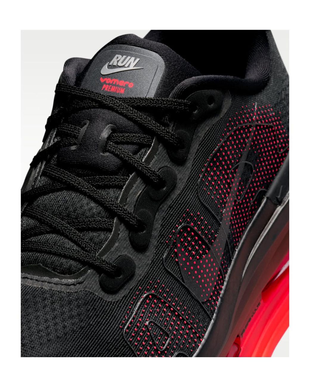 Nike Red Vomero Premium Sneakers for men