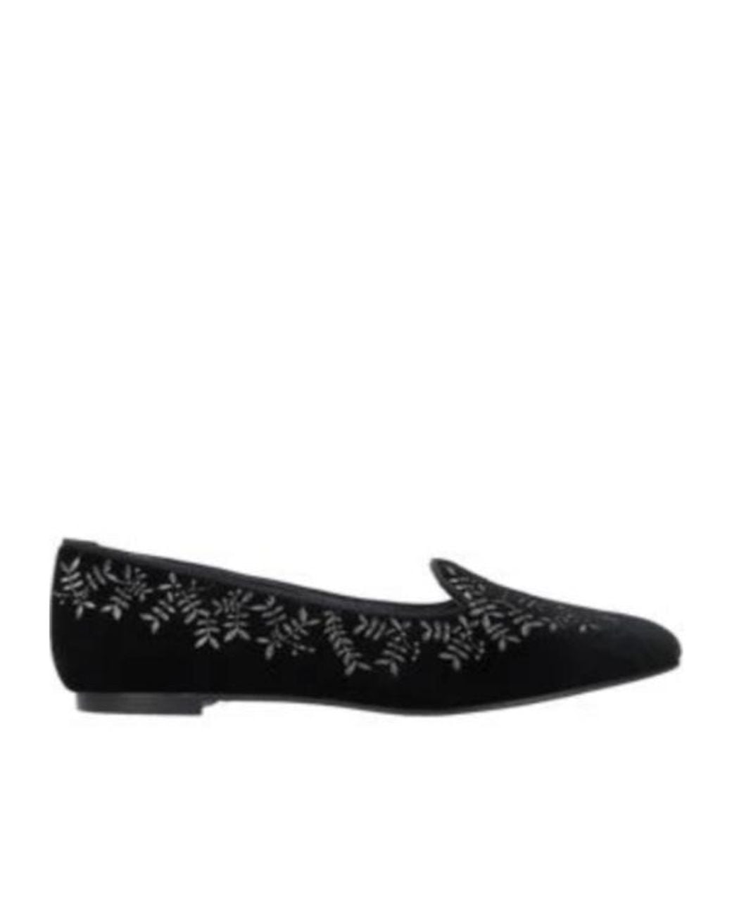 Castaner Black Round-Toe Flat Shoes