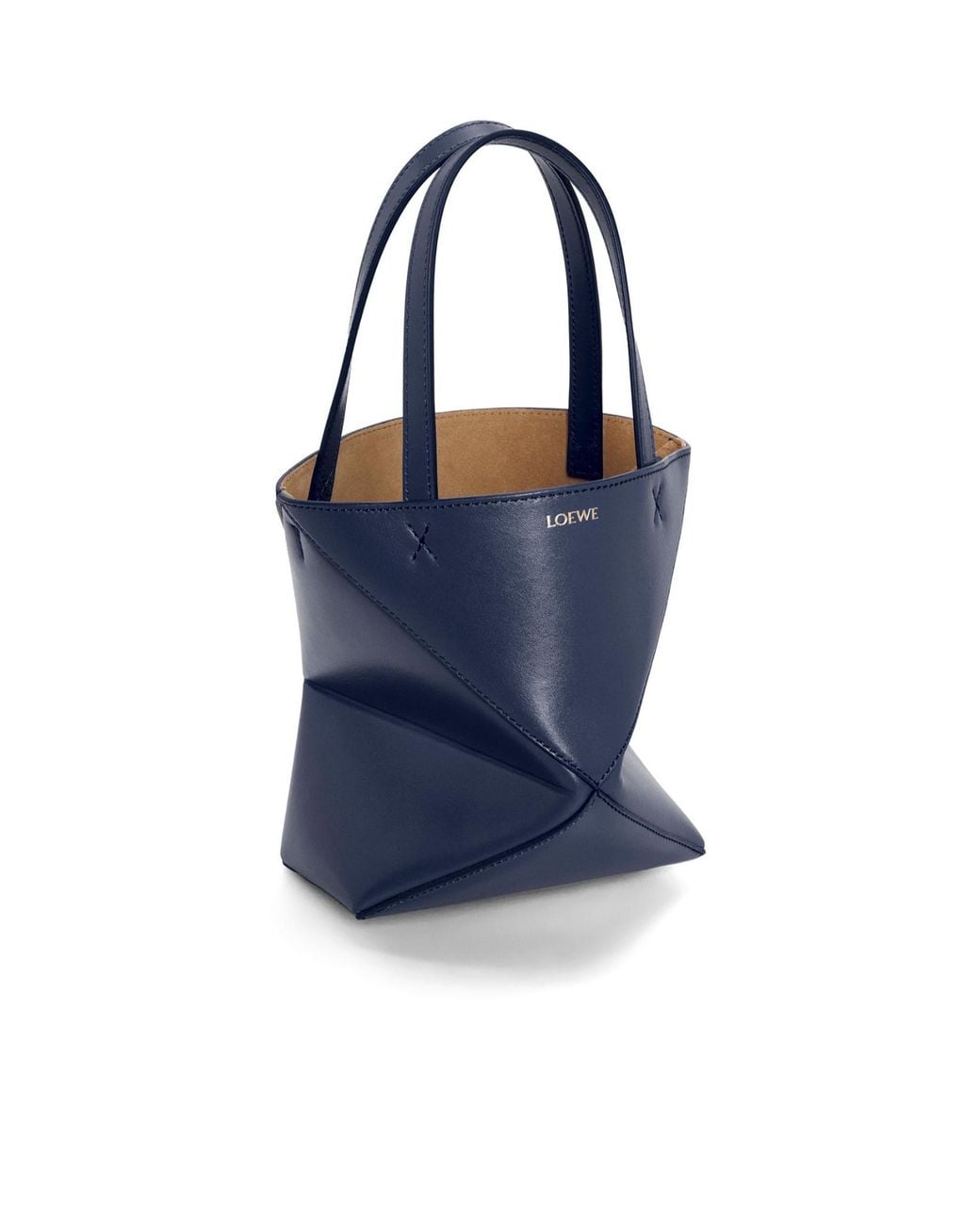 Loewe Blue Mini Puzzle Fold Tote Bag