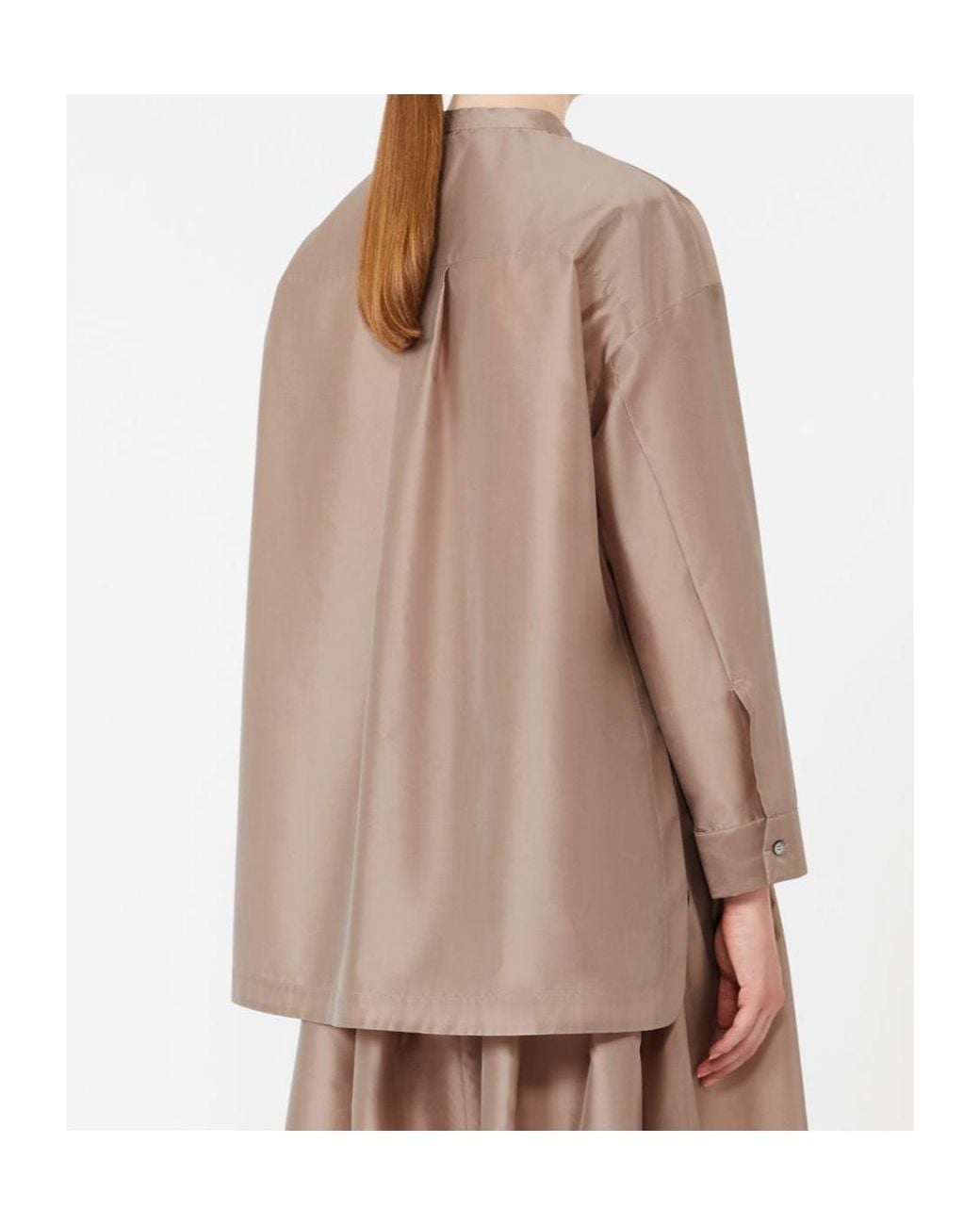 Max Mara Brown 'S Racconto Crewneck Shirt
