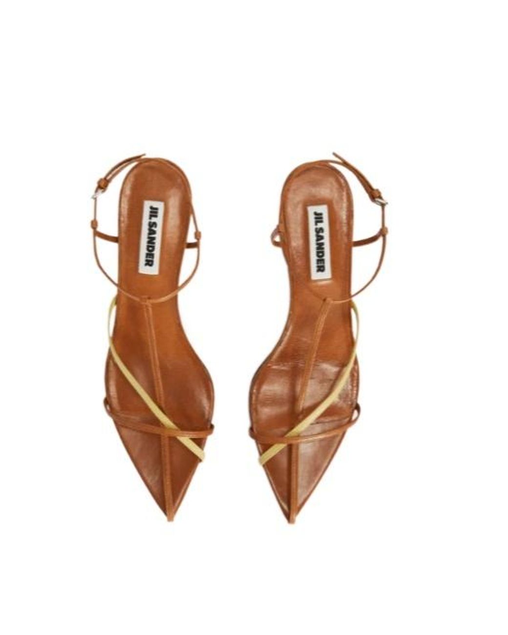 Jil Sander Pink Cage Low-Heel Sandal