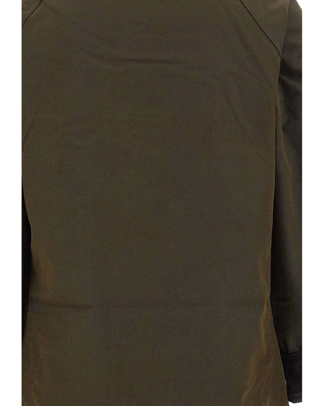 Barbour Green Buttoned-Pocket Jacket