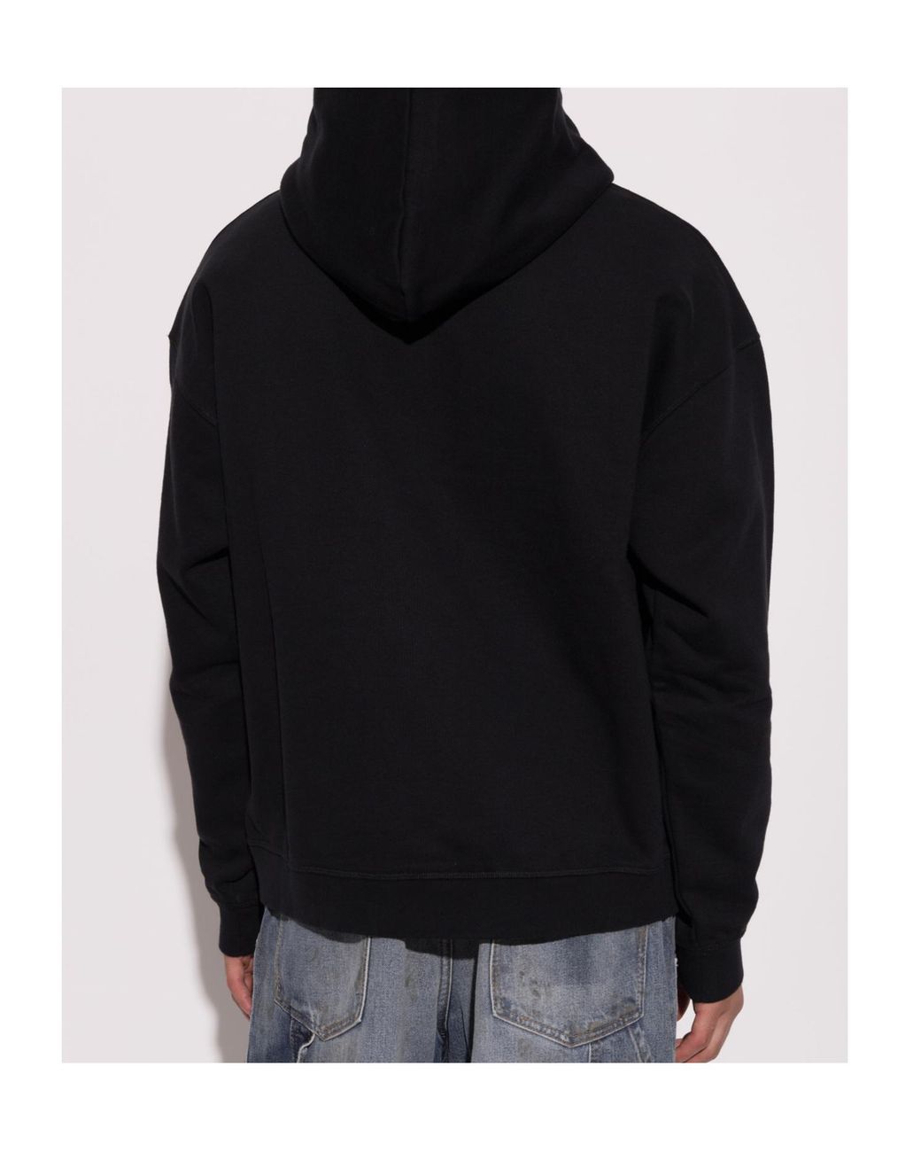 DSquared² Blue Icon Photographic Print Hoodie for men