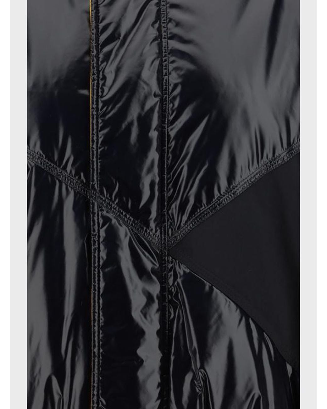 Moncler Black X Alicia Keys Logo Patch Padded Jacket for men