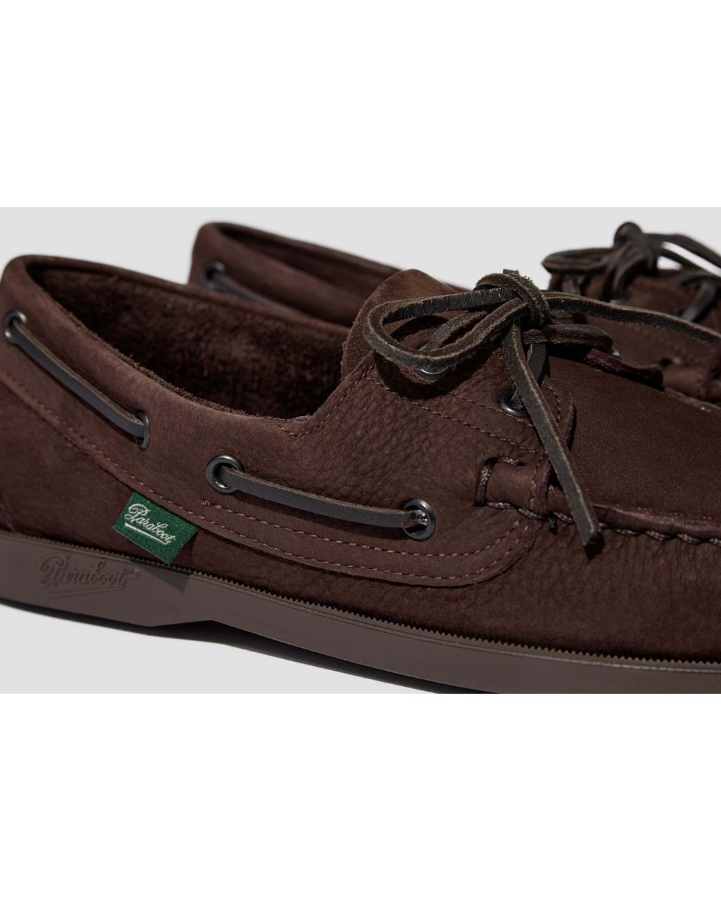 Paraboot Brown Lace-Up Loafers for men