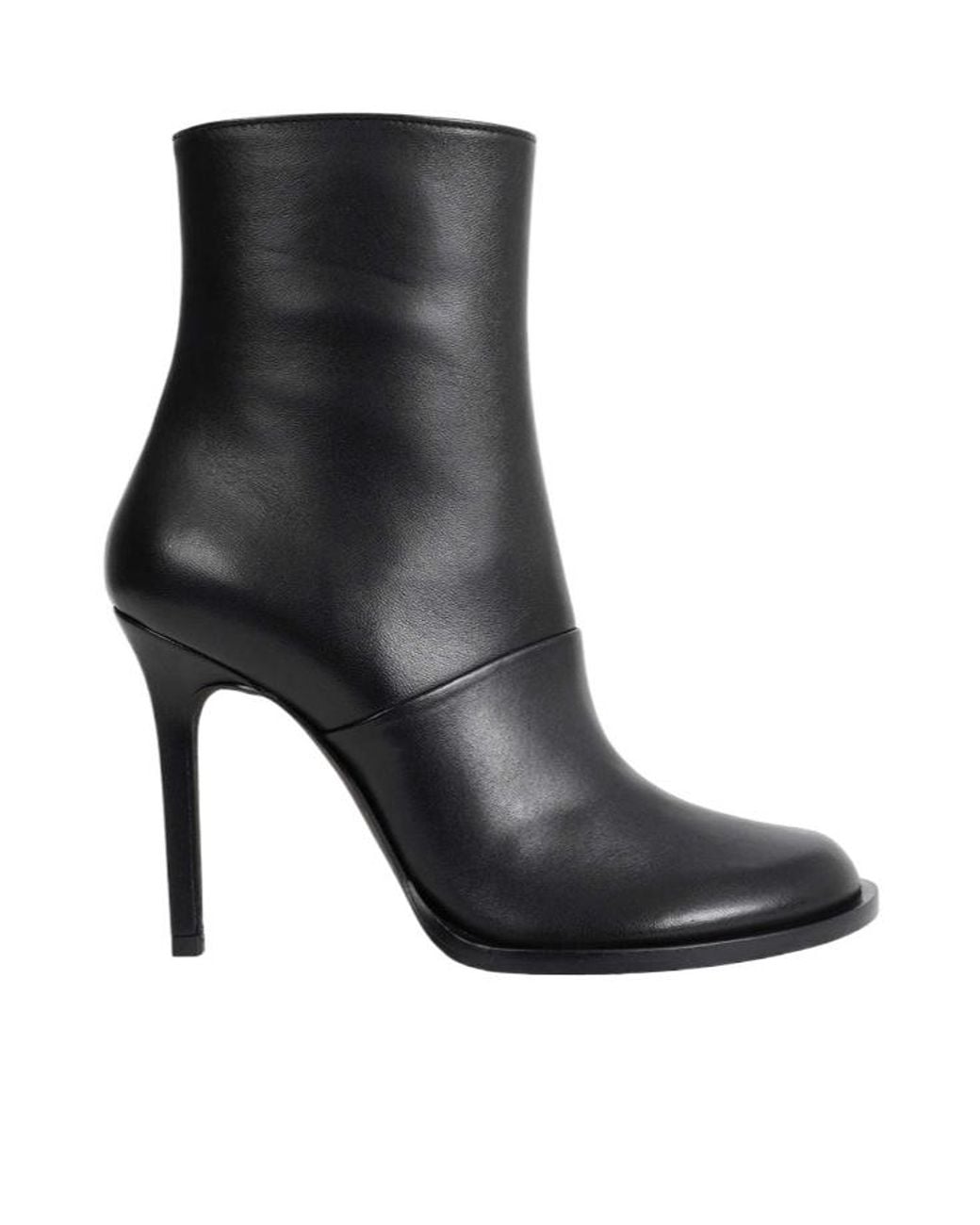 Ann Demeulemeester Black Melynappa Plonge Leather Pumps