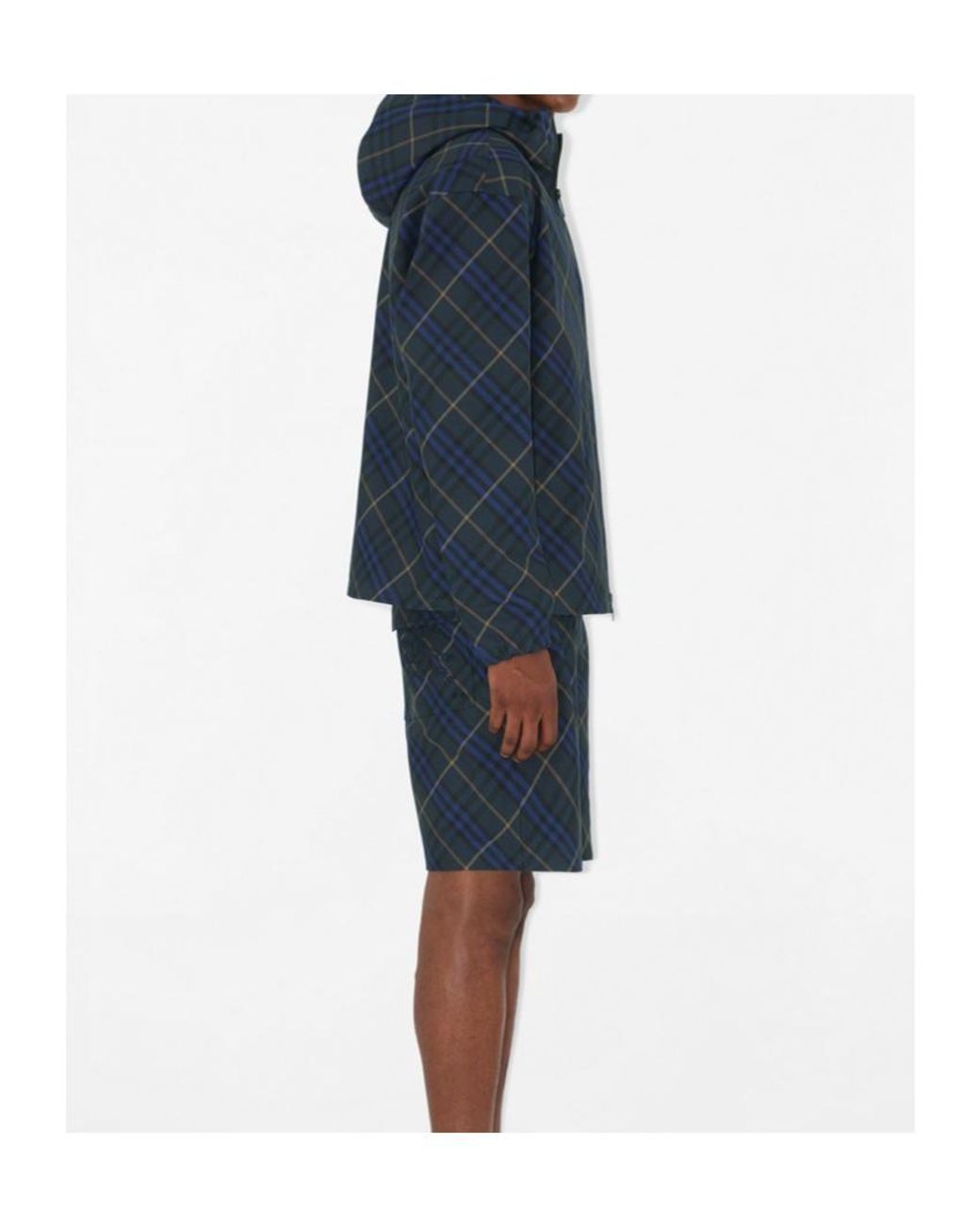 Burberry Blue Lightweight Utility Jacket for men