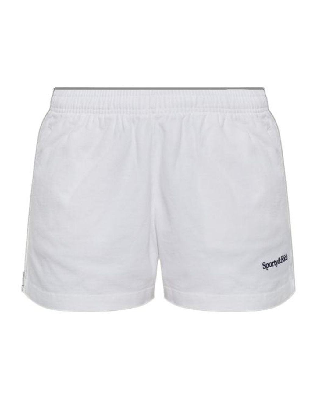 Sporty & Rich White Athletic Shorts