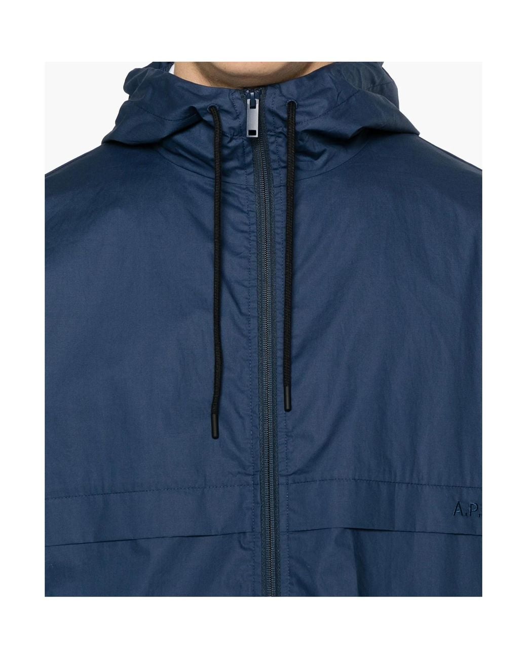 A.P.C. Blue Joe Windbreaker for men