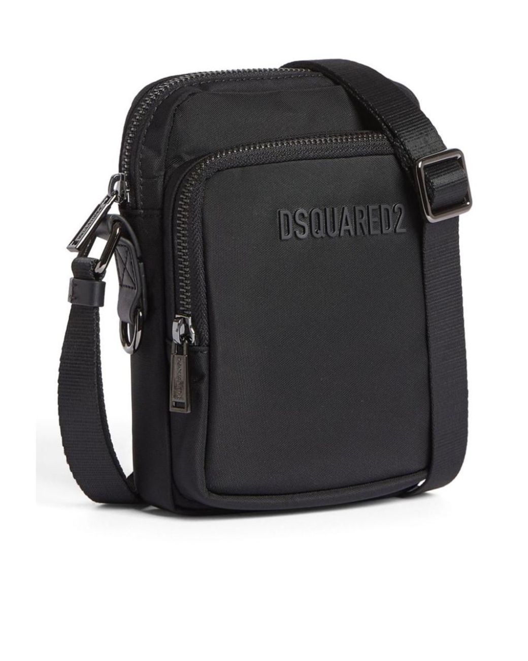 DSquared² Black Urban Crossbody Bag for men