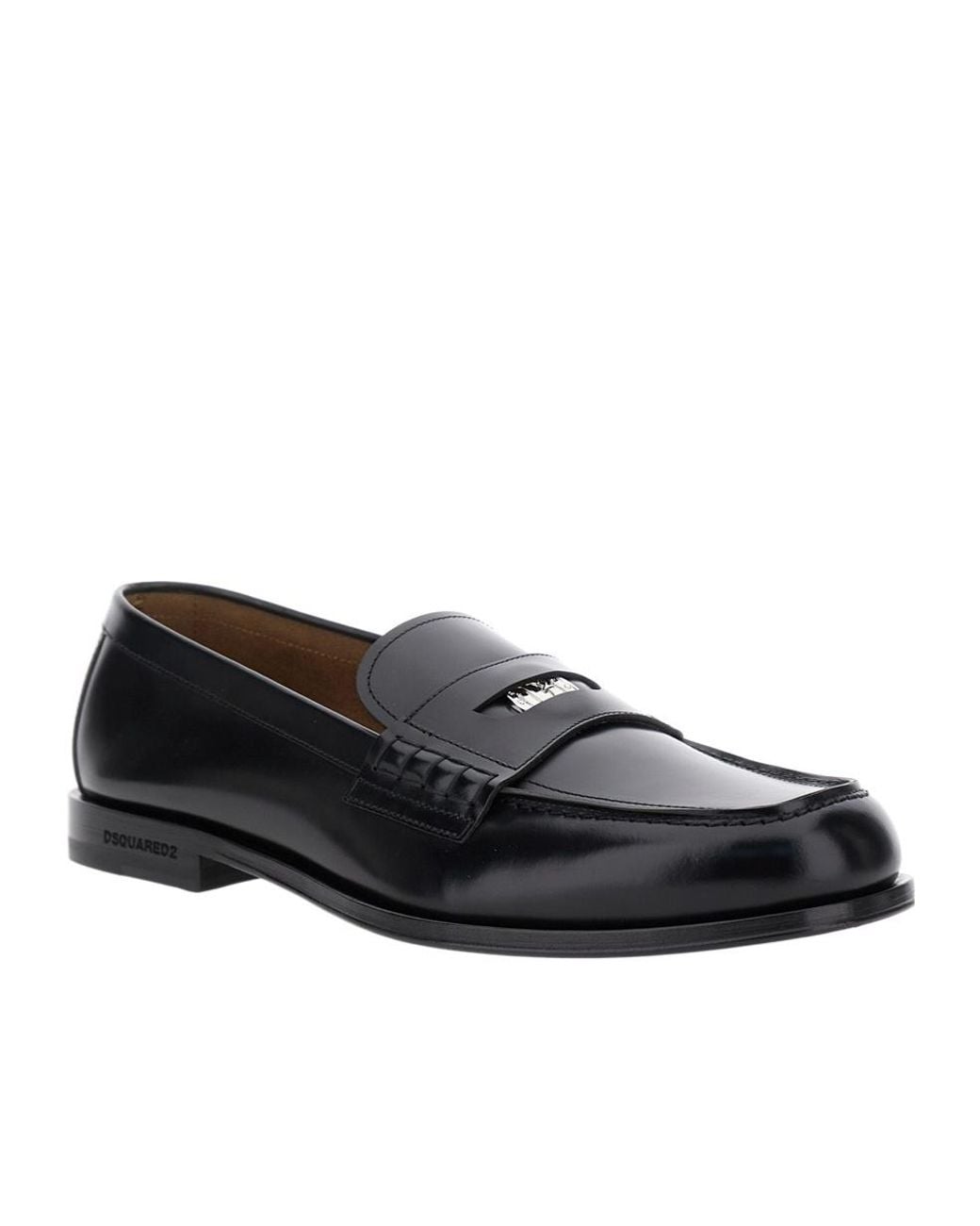 DSquared² Black Neoclassic Loafers for men