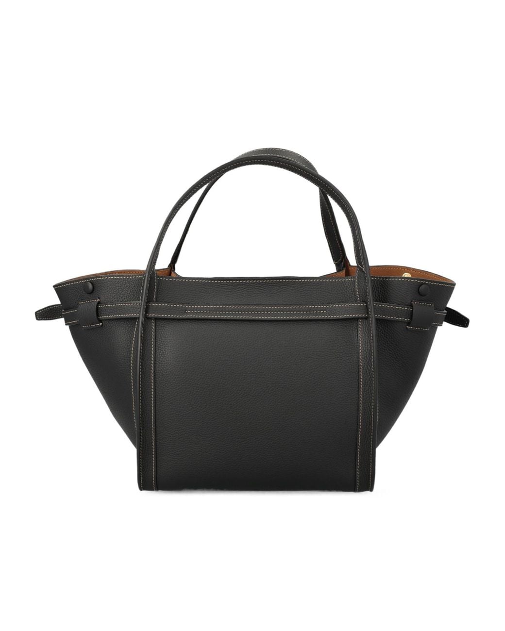Tod's Black T Timeless Small Tote Bag
