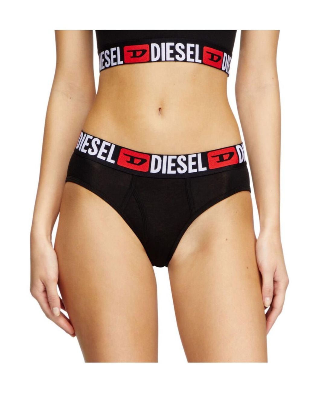 DIESEL Black Pack Of Three Oxy Briefs