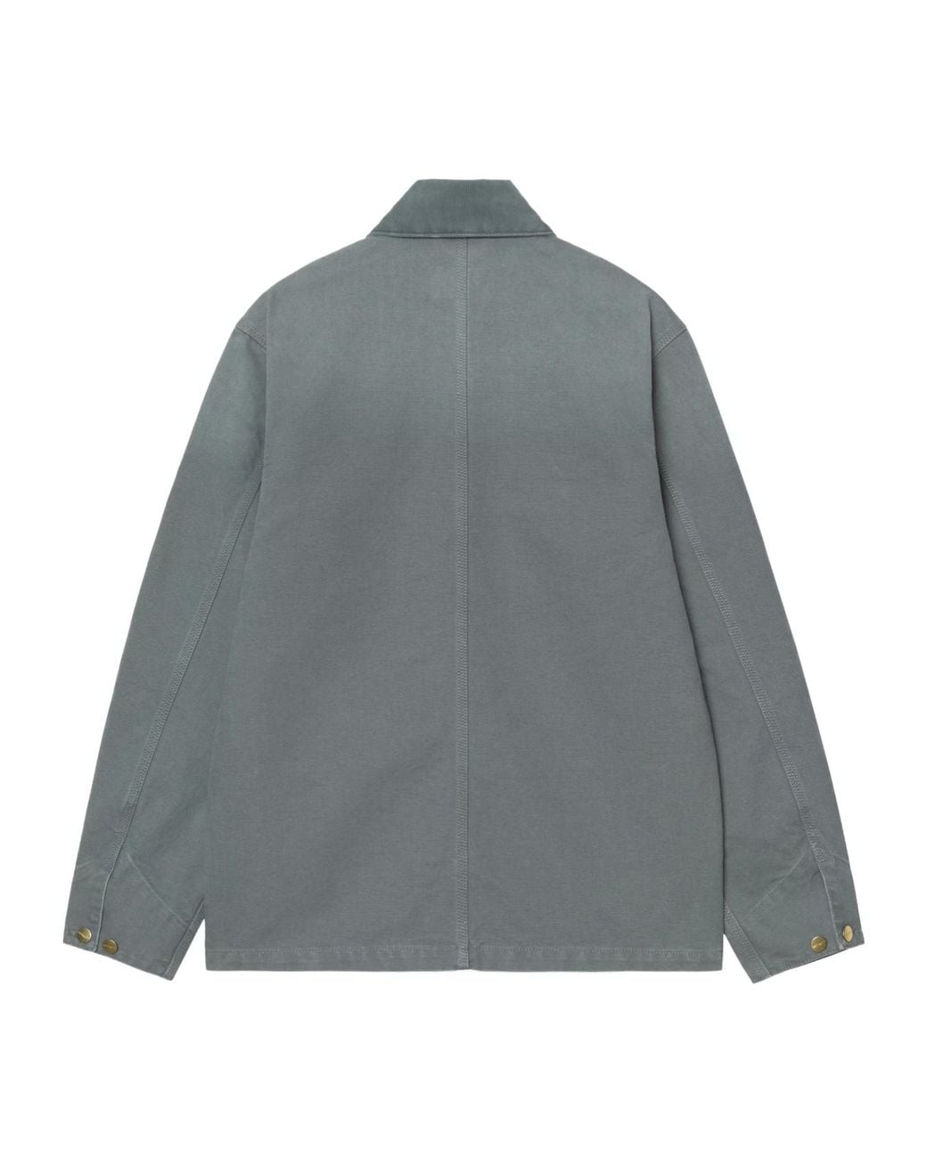 Carhartt Gray Michigan Dearborn Work Coat for men