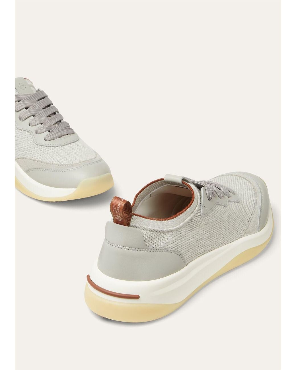 Loro Piana White 410 Lp Walk Wish Sneakers for men