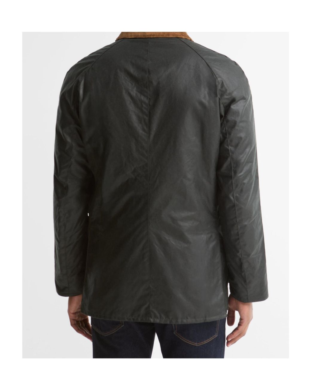 Barbour Black Ashby Wax Jacket for men