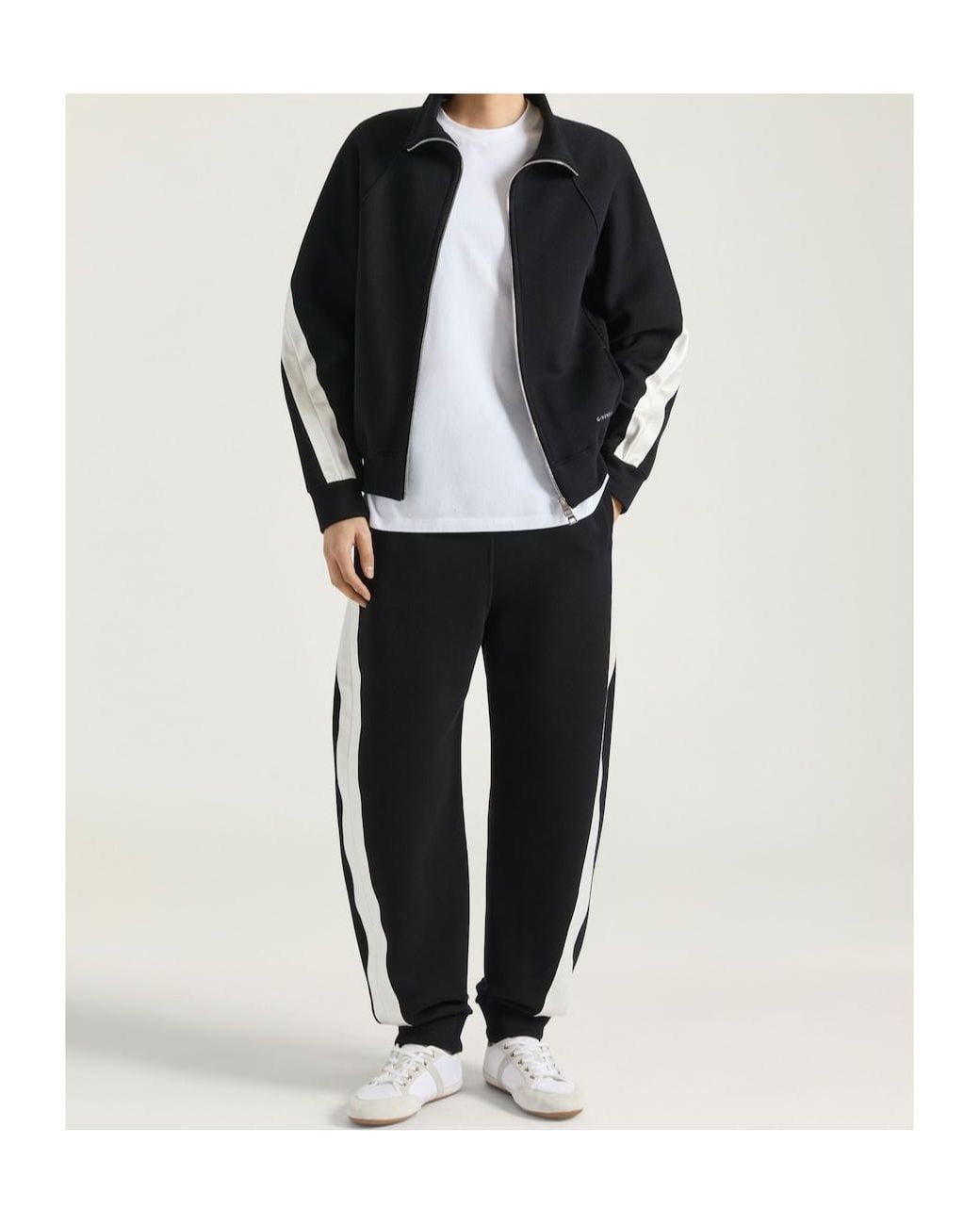 Givenchy Black Signature Embroidered Jogger Pants for men
