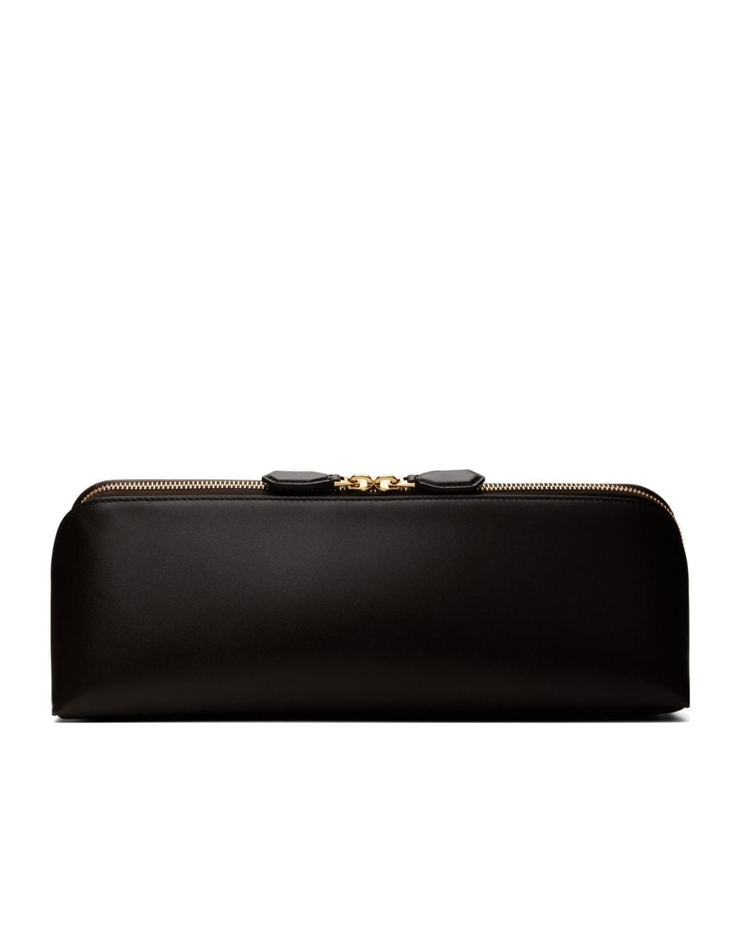Alaïa Black Zip-Top Clutch
