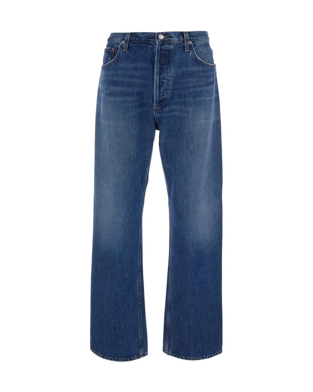 Agolde Blue Magnus Straight-Leg Jeans for men