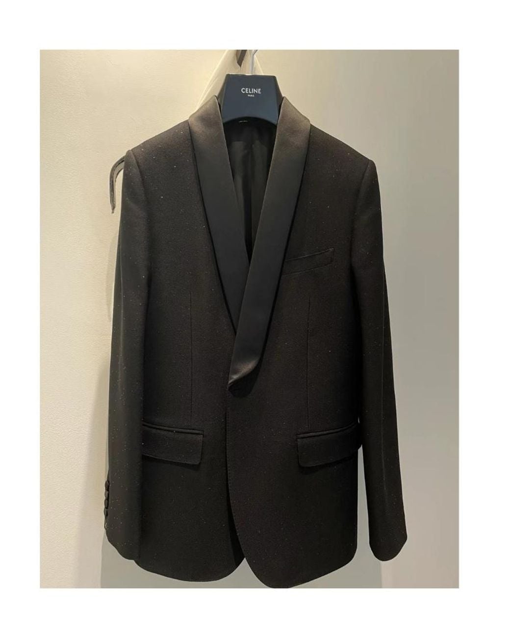 Céline Black Jude Tux Jacket