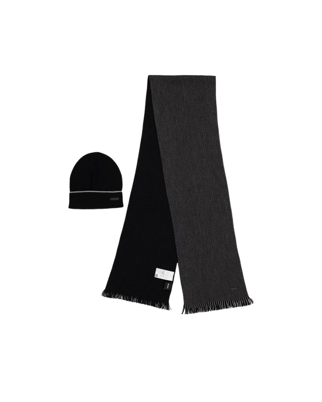 Boss Black Litalo Set Midweight Scarf for men