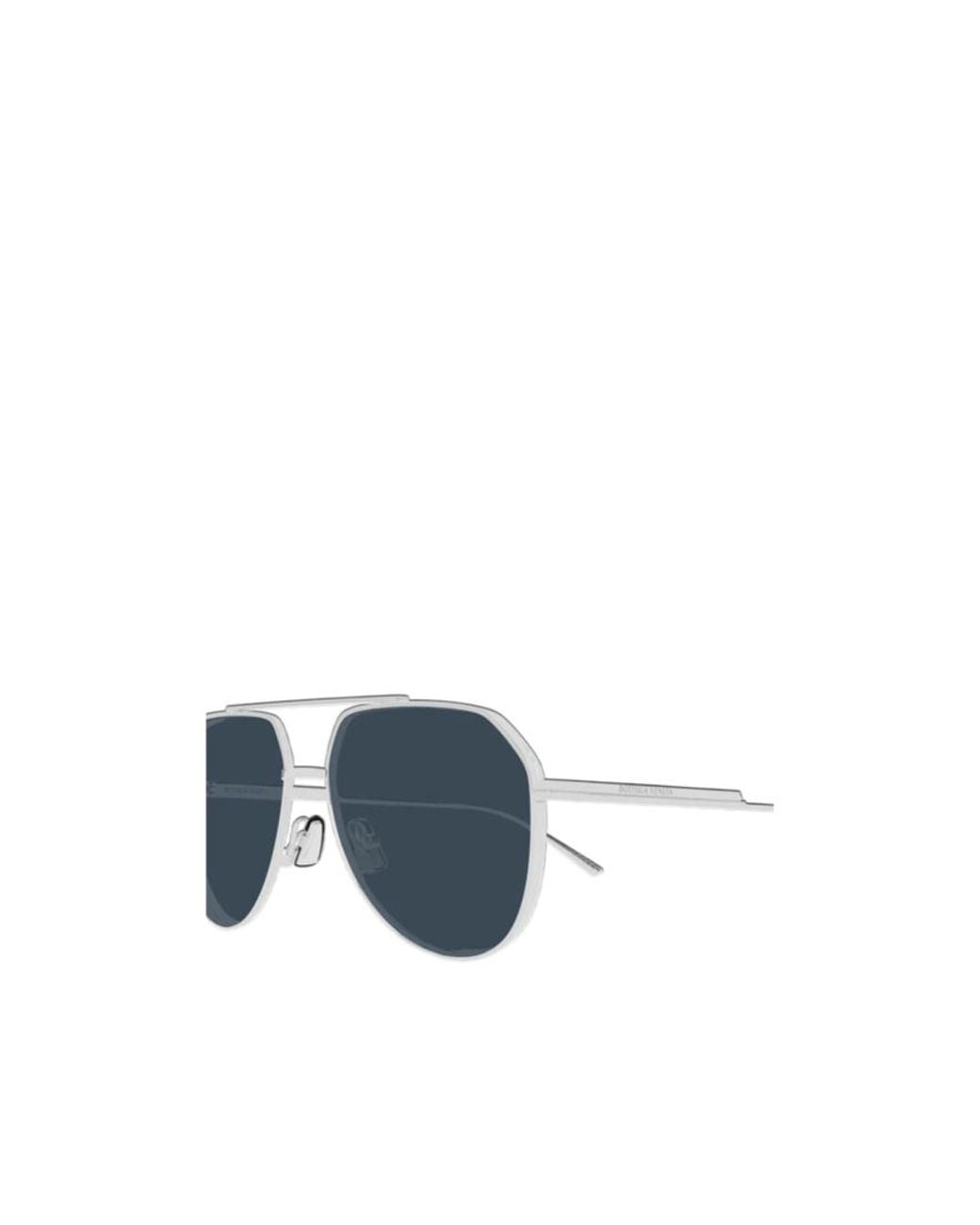Bottega Veneta Blue Eyewear Aviator Frame Sunglasses for men