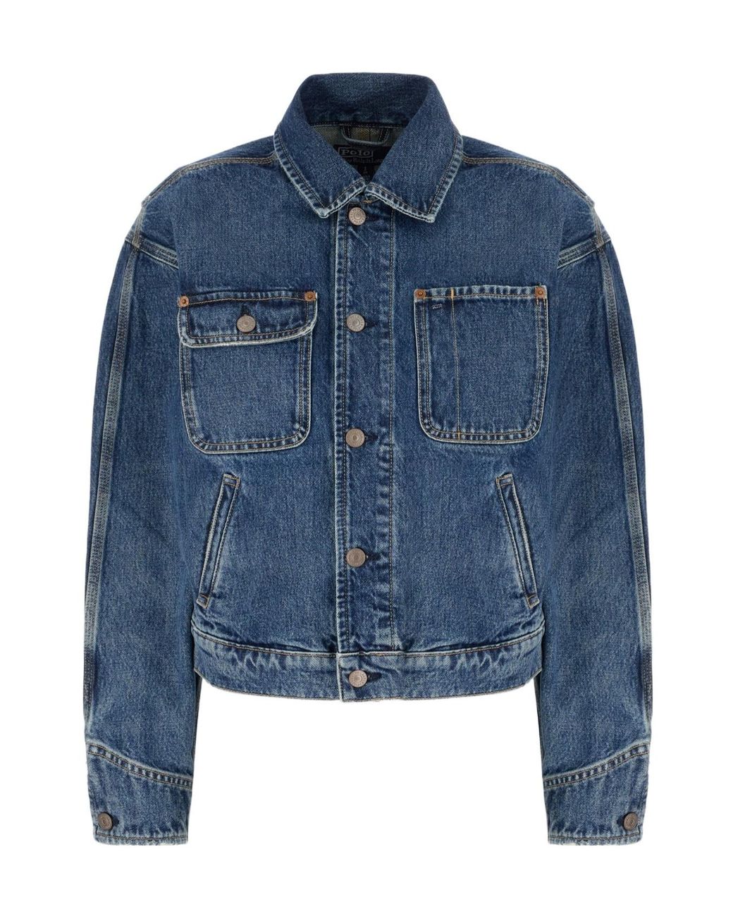 Polo Ralph Lauren Blue Buttoned Denim Jacket