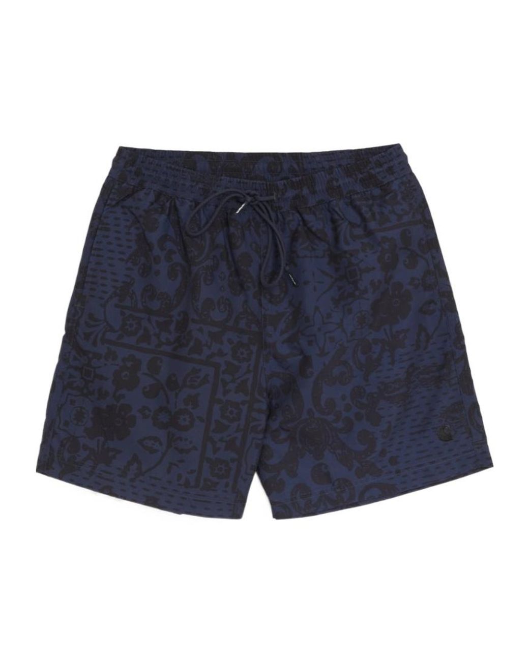Carhartt Blue Slater Swim Shorts for men