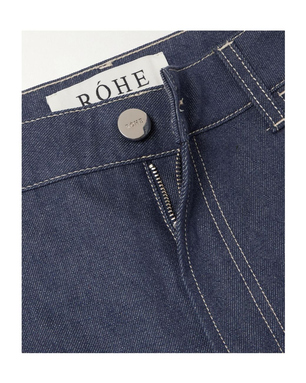 Rohe Blue Jeans With Waistband