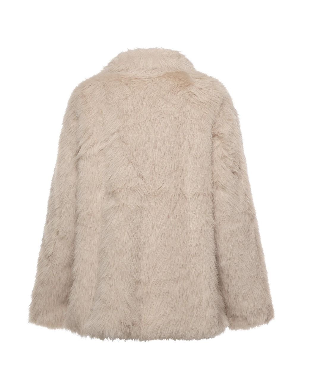 V73 Natural Long Sleeved Coat