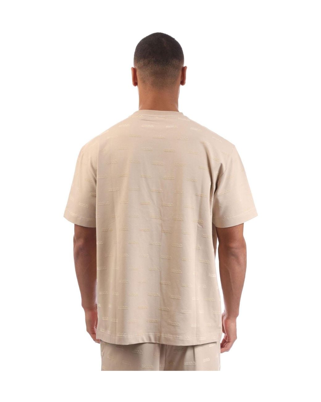 Boss Natural Crewneck Shortsleeve Tshirt for men