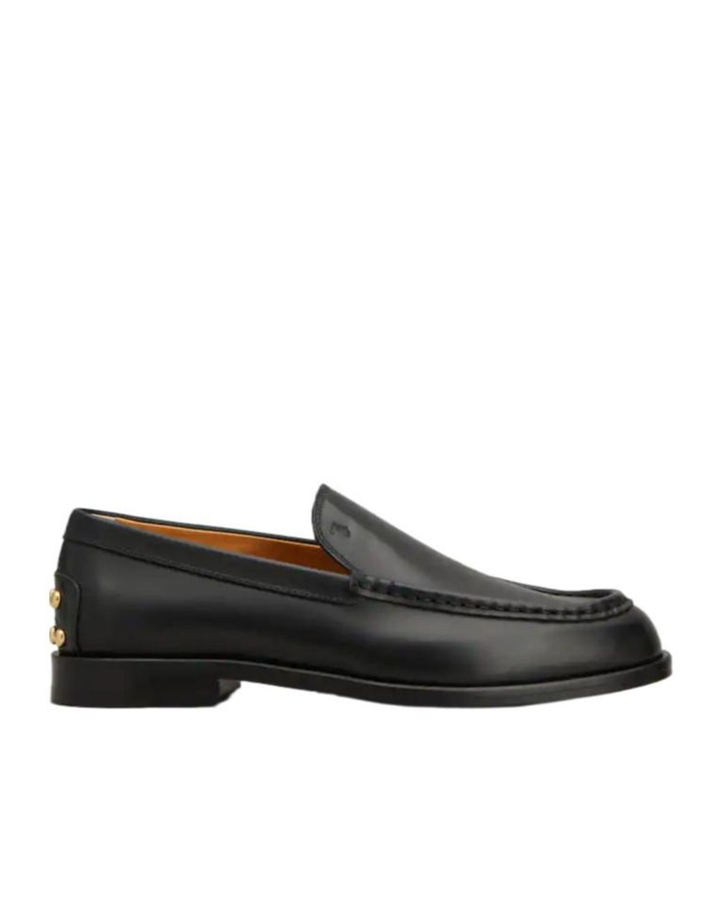 Tod's Black Slip-On Loafers